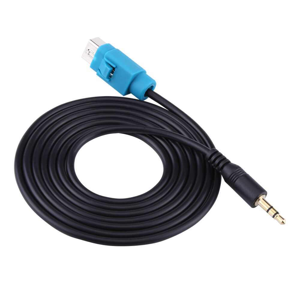 Aux Input Cable 3.5Mm To Mini Jack Adapter For Alpine Cda Cde Iva Durable 8101363038890