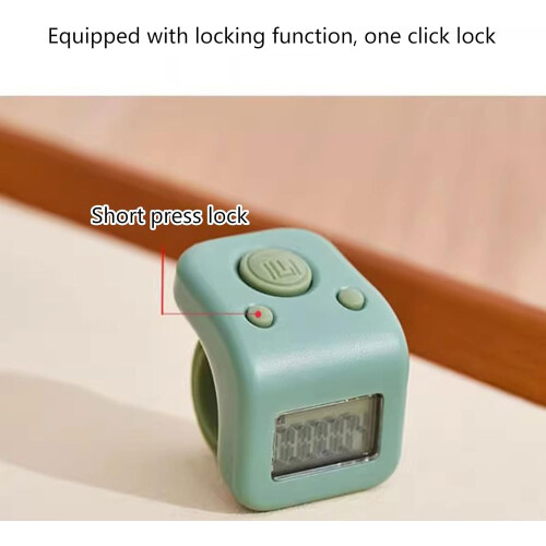 Electronic Finger Tally Counter LCD Display Handheld Counter Clickers For Pitches 1