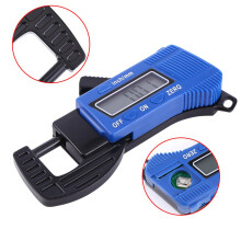 Digitaler Dickenmessgerät 0–12,7 mm, LCD-Display, leicht und langlebig