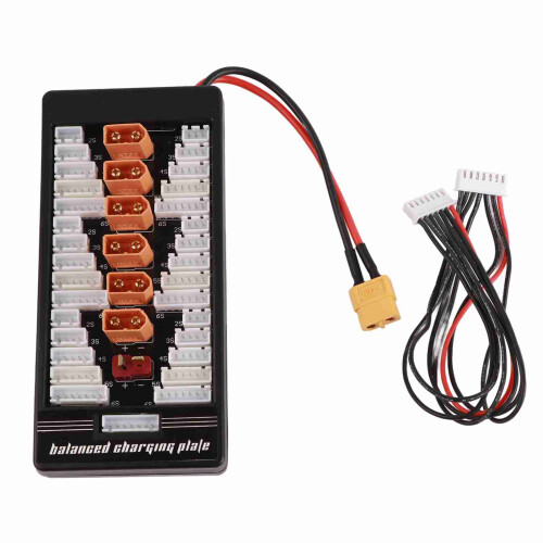 Multi 2S-6S LiPo Parallel-Ladungsboard XT60 14x6,7x2,5cm 2