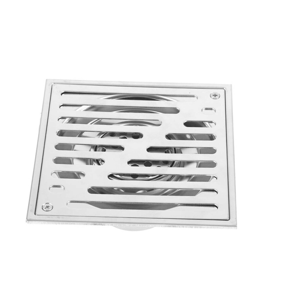 Kitchen & Bathroom Square Drain 150X150mm Stainless Steel Anti-Odor Waste 5071363039735