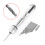 Durable Silver Hand Twist Drill 0.3-3.6mm with 25 Precision Drill Bits 16