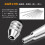Durable Silver Hand Twist Drill 0.3-3.6mm with 25 Precision Drill Bits 5