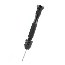 Durable 0.3-3.6mm Hand Drill with 25 HSS Bits for DIY and Craft Use
