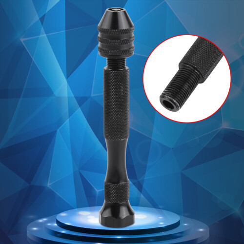 Durable 0.3-3.6mm Hand Drill with 25 HSS Bits for DIY and Craft Use 2