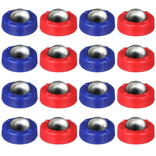 16Pcs Tabletop Shuffleboard Rolling Balls Assorted Toy