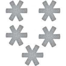 Accessoire de cuisine élégant, protège-ustensiles en matériau souple pour différentes tailles, revêtement antidérapant pour protéger