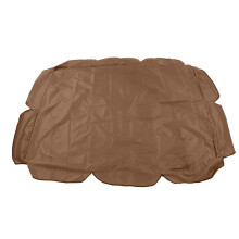 Sublimez votre espace extérieur avec cette toile imperméable en tissu Oxford 210D enduit argenté pour balancelle de jardin ou de terrasse.
