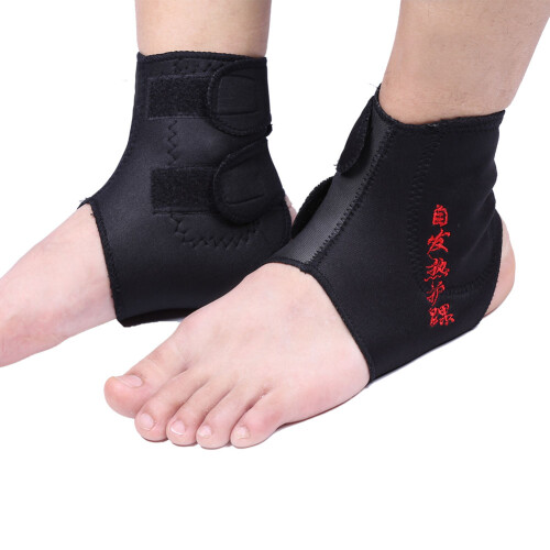 Self Heating Ankle Support Brace with Compression for Pain Relief 1