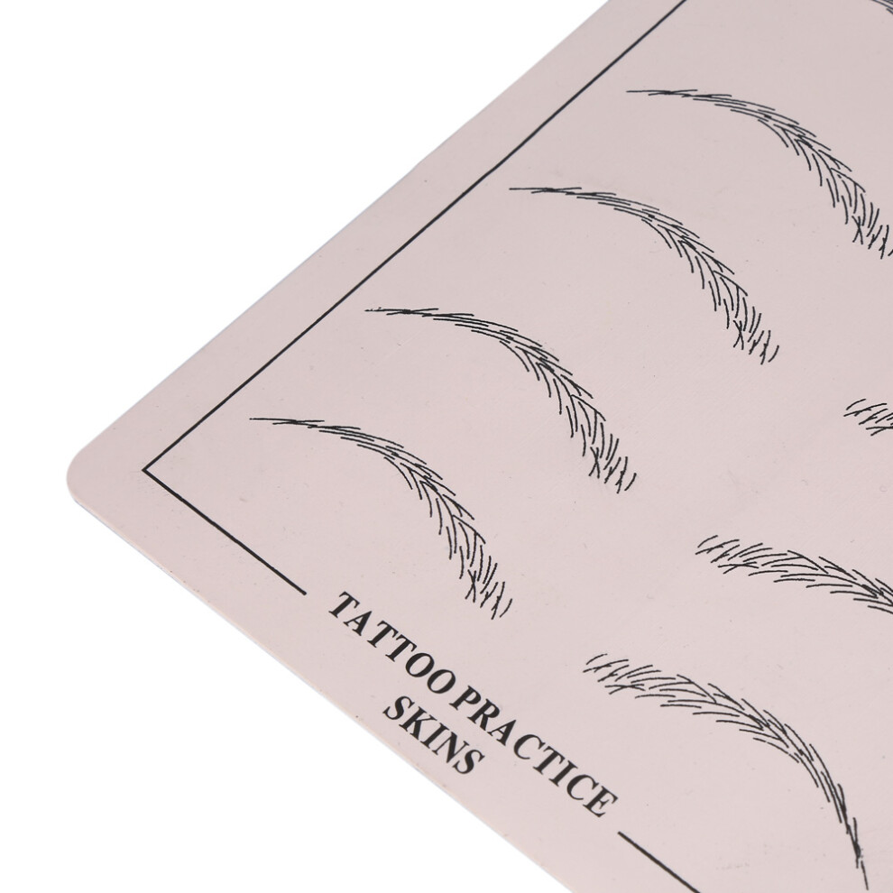 Tattoo Practice Silicone Fake Skin 1Pc for Microblading & Eyebrow Training