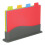 Περιλαμβάνεται βάση αποθήκευσης, πλαστικές σανίδες κοπής κατάλληλες για 5