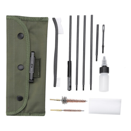 Multi Function Gun Cleaning Kit 12pcs with Clean Rod & Double Ended Brush 1