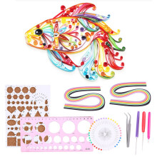 All-in-One Quilling Tools & Paper Pack with 26 Colors Tweezer and Pearl Pins