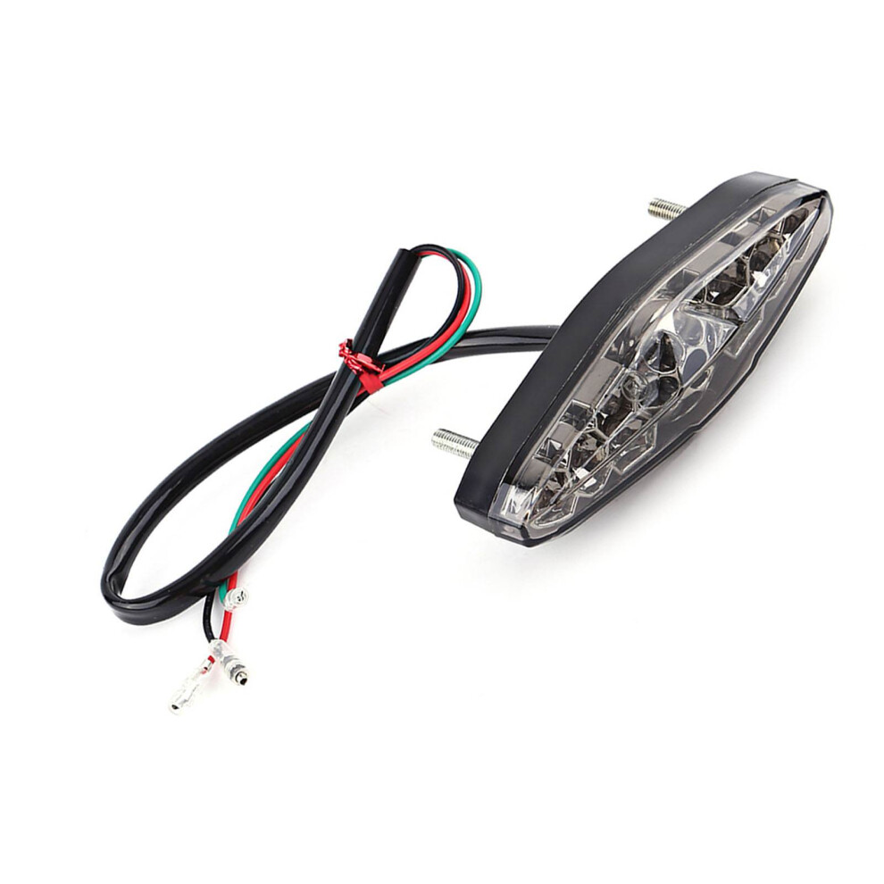 12V 15 Led Smoke Tail For Motorcycle Brake Rear For Atv Dirt Bike Light 4911363046511