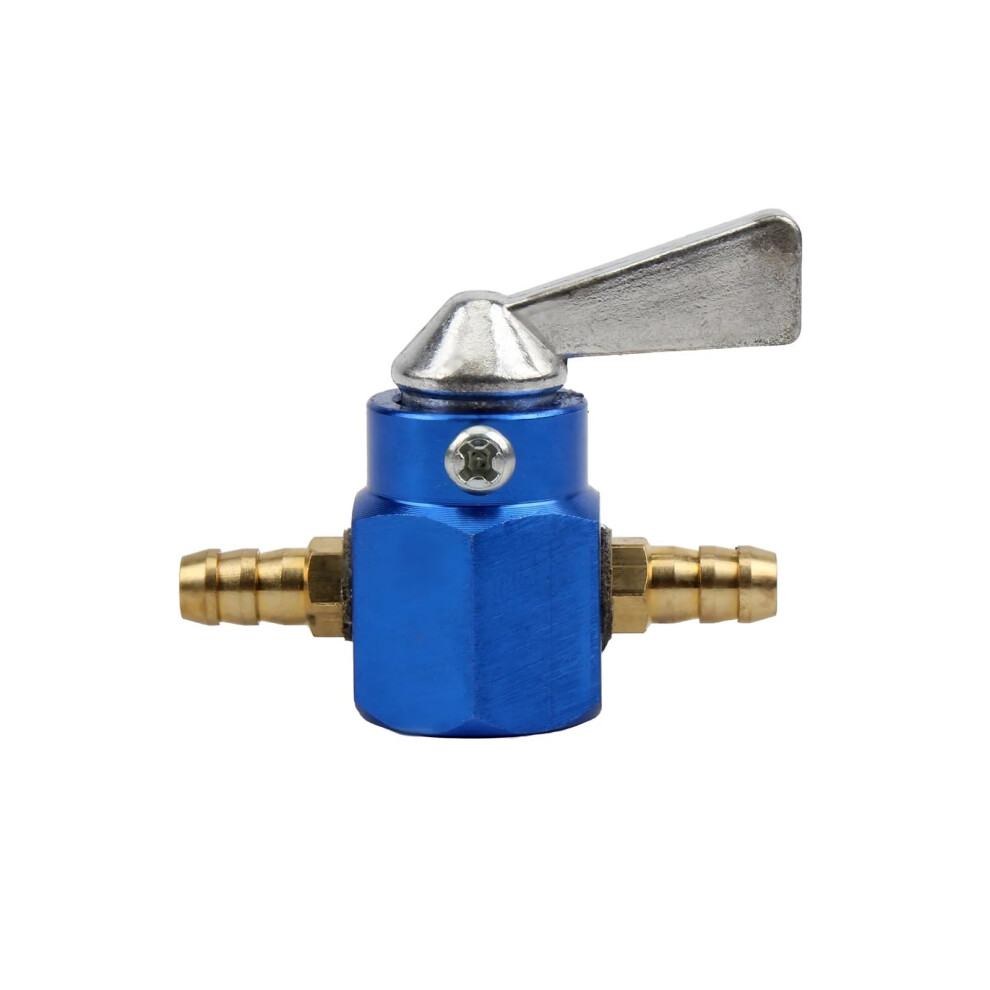 Aluminum Alloy Carb Motorcycle Carburetor Universal 6Mm Petrol Tank Valve Onoff For Scooter Atv Dirt Pit Bike Blue 9067246930714