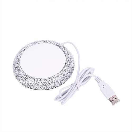Συμπαγής θερμαντήρας ποτών USB με ομοιόμορφη επιφάνεια θέρμανσης, μεγάλη πλάκα