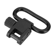Black Quick Detach Sling Swivels for Mossberg 500 12-Gauge Hunting Shotgun