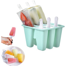 Eisformen für DIY-Projekte, BPA-freie Silikon-Eisformen, leicht zu lösen, antihaftbeschichtet, wiederverwendbar, 6 Stück