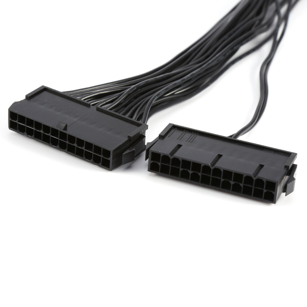 Atx Power Supply Dual Psu Adapter 24Pin For Mining 30Cm Cable Connector 4651363049524