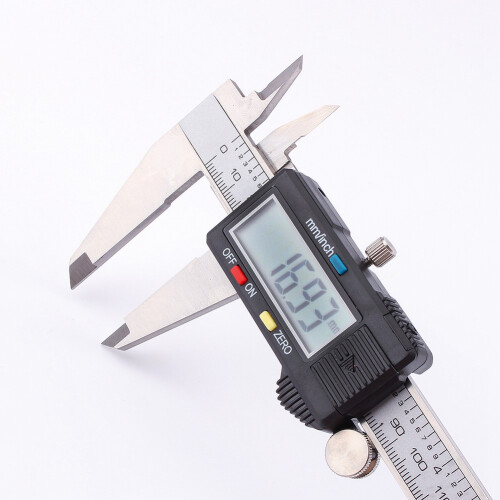 Zero-200mm LCD Digital Caliper Stainless Steel Precision Measurement Tool
