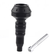Motorcycle CNC Aluminum Frame Slider Falling Guard Protect Crash Cap Black