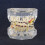 Dental Orthodontic Malocclusion Teeth Model with Wire Chain, Compact 6.5cm 9
