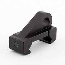 Aluminum Rifle Sling Hook Mount Swivel for Picatinny Rail 20mm Black
