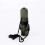 Multifunction 7 in 1 Camping Survival Kit with Whistle Thermometer Flashlight 9