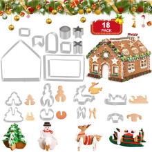 Kit d'emporte-pièces de Noël, en acier inoxydable, de haute qualité, pour des résultats professionnels, une excellente idée cadeau