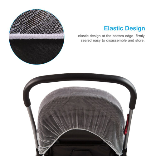 Safe Mesh Pram and Stroller Mosquito Insect Net - Quick Setup