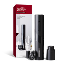Deschizător electric de vinuri în stil american, tirbușon compact și portabil, alimentat cu baterii, ușor de utilizat pentru iubitorii de vin,