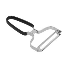 Dômyselná škrabka, škrabka na zemiaky, široká čepeľ pre flexibilné šúpanie, viacúčelová, univerzálna škrabka, ergonomický dizajn,
