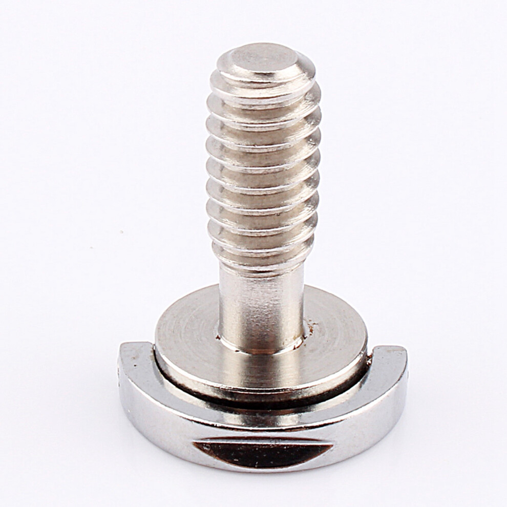 Stainless Steel 1/4" D-Ring Screw For Camera Tripods & Monopods 9311363052775