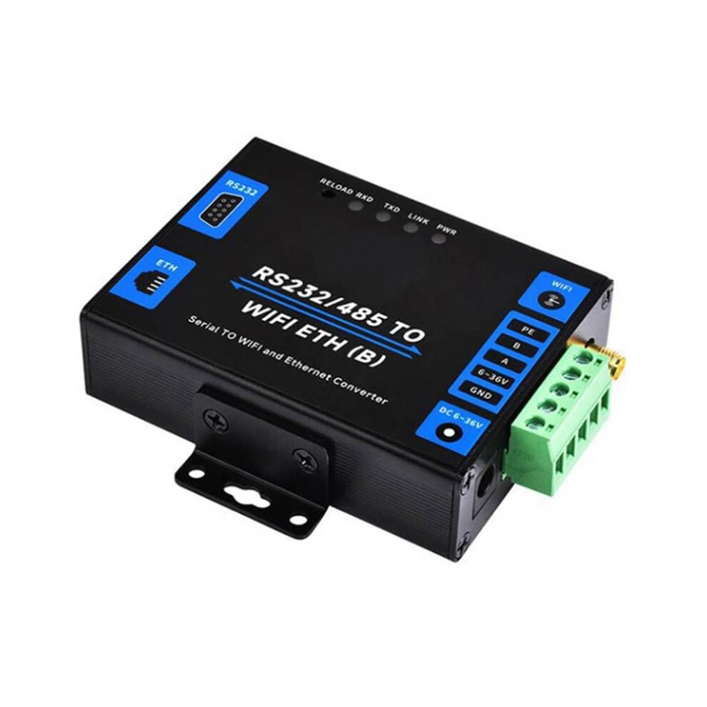 Industrial Grade Serial Server Rs232/485 To Wifi And Ethernet Modbus Gateway Mqtt Gateway Ordinary Network Port 9067246932688