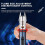 Lighter Metal Large Windproof Blue Flame Welding Torch Lighter Jet Torch For Kitchen Camping (A) 5