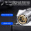 Lighter Metal Large Windproof Blue Flame Welding Torch Lighter Jet Torch For Kitchen Camping (A) 3