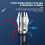 Lighter Metal Large Windproof Blue Flame Welding Torch Lighter Jet Torch For Kitchen Camping (A) 4