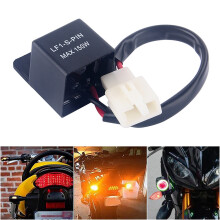 Motorrad-LED-Relais für Blinker Wasserdicht Kompakt Geschwindigkeitsregler 12V