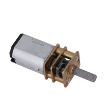 DC-Motor N20 6V-12V 50-2000 U/min mit Metallgetriebe Hochdrehmoment für DIY-Projekte