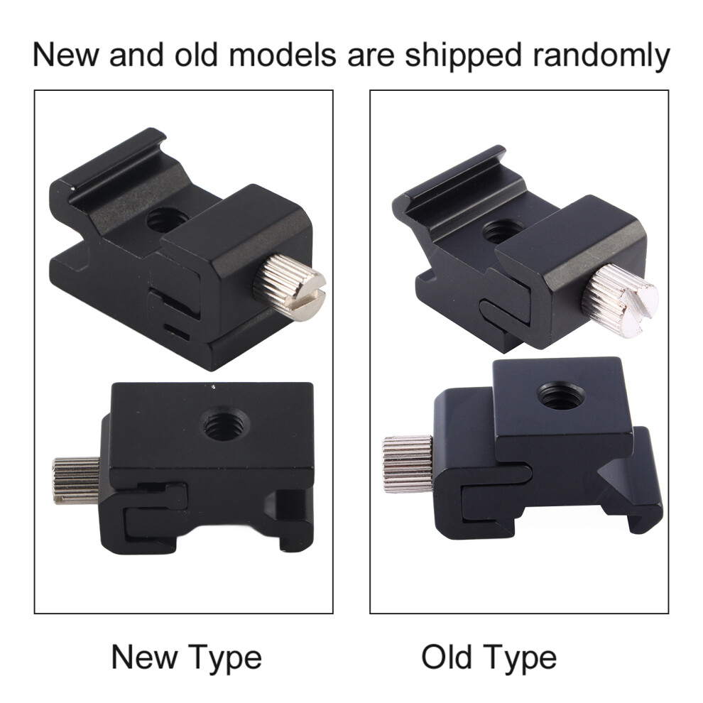 Camera Hot Shoe Mount Adapter With 1/4 Screw For Dslr Flash 5091363057591
