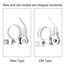 Aluminiumlegierung Schnellspannklemme für Sattelstützen 31,8 mm/34,9 mm Fahrradzubehör