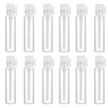 50Stk Kleine Nachfüllbare Duftflaschen Sample Tube Transparent