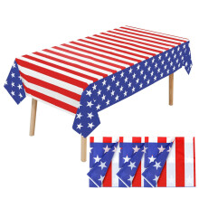 Durabilité : Assurez le bon déroulement de votre célébration grâce à notre nappe résistante et polyvalente aux couleurs du drapeau américain,