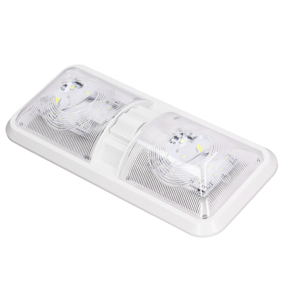 Rv Interior Led Dome 600Lm, 8W 12V, 3-Way Switch Light 8421363054202