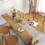 Τραπεζομάντιλο Boho Decor, Κομψό Σχέδιο σε Κλασικό Μπεζ για Ρουστίκ Υφάσματα, 5