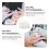 Nail Drill Bits Bewaarhouder Transparante Manicure Box 9