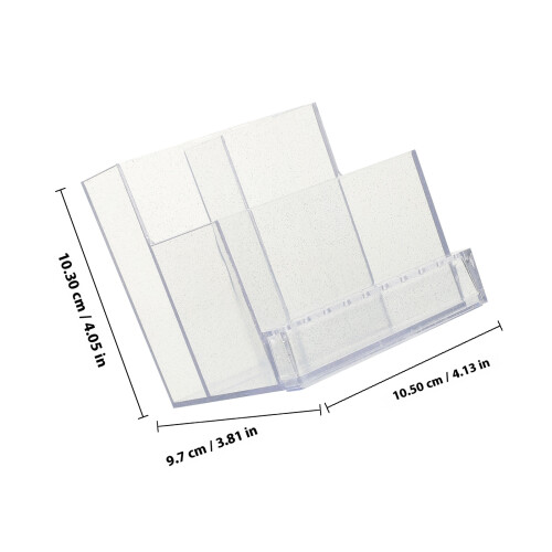 Nail Drill Bits Bewaarhouder Transparante Manicure Box 1