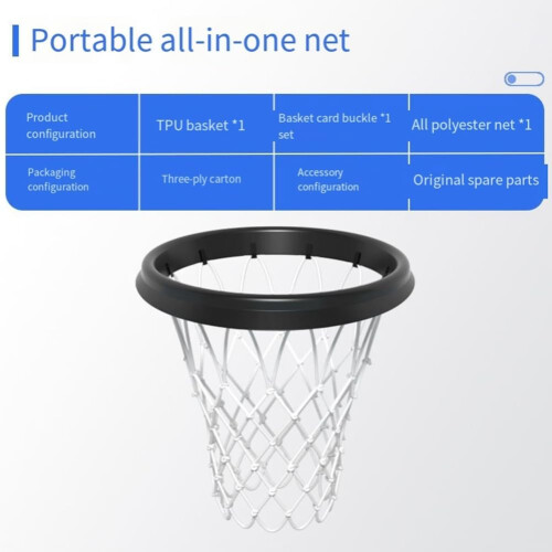 Portable Basketball Net Removable ProStyle Net Design for Standard Hoops 2