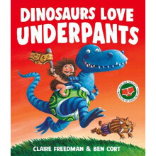 Dinosaurs Love Underpants by Claire Freedman Paperback Book