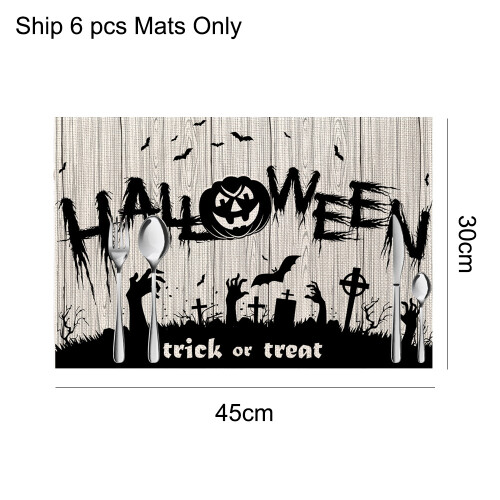 Κομψές χαρτοπετσέτες με θέμα το Halloween, αντιολισθητικές, ανθεκτικές χαρτοπετσέτες 1
